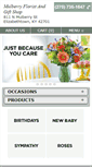 Mobile Screenshot of mulberryfloristandgifts.com
